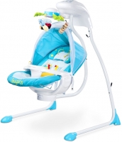 Электрокачели Caretero Bugies blue